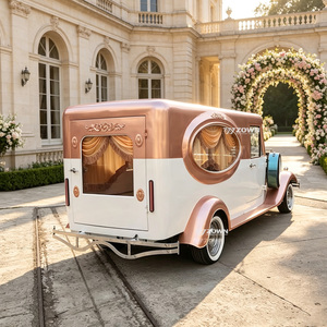 Nuevo Diseño de Coche Fúnebre Eléctrico Vintage, Vehículo Estable para el Transporte de Ataúdes, Adecuado para Suministros de Funerarias - Product Image 6