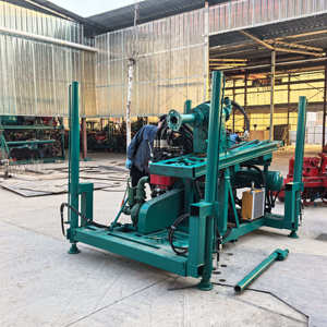 Plataforma de Perforación de Pozos de Agua Dolphin, Pequeña, Totalmente Automática, Impulsada por Diésel, 380v, con Motor, Profundidad Máxima de 150m, Fácil de Mover - Product Image 3