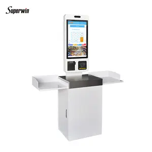 J1900 + 4G + 64G 15.6 inç dokunmatik sipariş ve ödeme kiosk restoran için