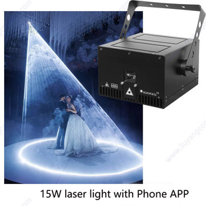 10W ILDA 3D RGB proiettore Laser per il grande evento di nozze e festa moderna metallo decorazione di messa a fuoco di neve per la cerimonia della sposa e dello sposo - Product Image 3