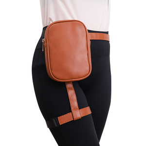 Bolsa de Perna Personalizada em Couro PU para Mulheres, Bolsa de Coxa Impermeável, Fanny Pack para Esportes ao Ar Livre com Alça Ajustável - Product Image 6