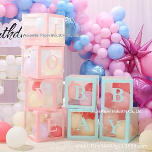 Caja de Globos Decorativa Transparente para Fiestas, Estilo Red Social, para <span class=keywords><strong>Bodas</strong></span>, Cumpleaños y Eventos - Product Image 3