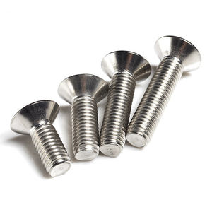 DIN 7991 lega di acciaio 10.9 nero piatto CKS testa bullone a brugola inox A2 A4 presa esagonale svasata vite per macchina - Product Image 4