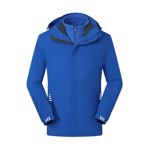 3 In 1 Hooded Windproof Ski Jacket Unisex Outdoor Sports Water Repellent With Inner Lining Winter Wear - Product Image 5
