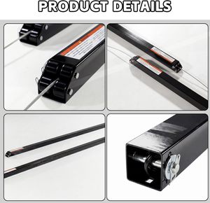 Système d'assistance de levage pour remorque utilitaire à deux poteaux, robuste, pour hayon, portée 4-6 pieds, capacité 400 lb - Product Image 3