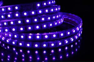 ไฟ LED สว่างพิเศษ 220V สำหรับภายนอกอาคาร กันน้ำ แสงวอร์มไวท์ แถบไฟยืดหยุ่นสำหรับตกแต่งผนังภายนอก โปรเจค และเพดาน - Product Image 4