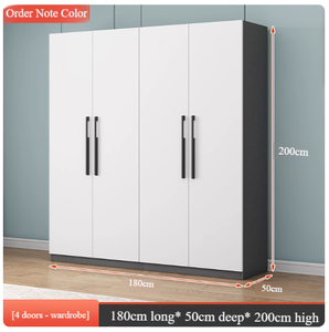 Moderno <span class=keywords><strong>e</strong></span> durevole guardaroba camera da letto <span class=keywords><strong>e</strong></span> <span class=keywords><strong>armadio</strong></span> di stoccaggio mobili con grande capacità pannello di particelle <span class=keywords><strong>armadio</strong></span> <span class=keywords><strong>e</strong></span> armadietto - Product Image 5
