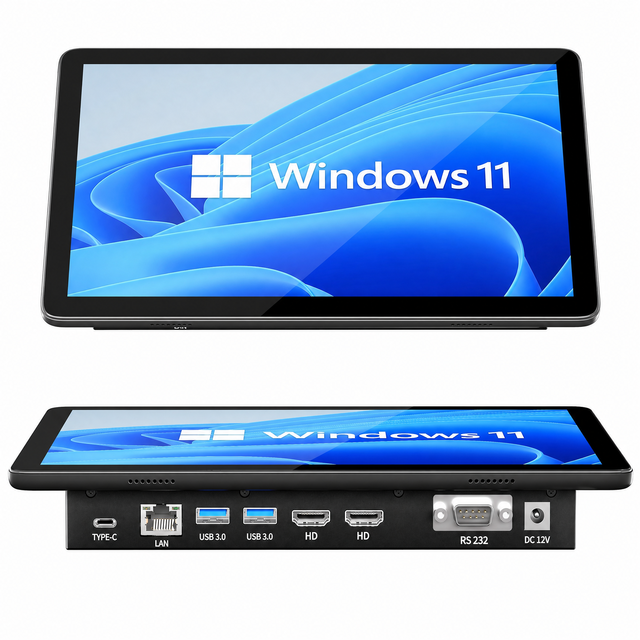 OEM ODM 10.1 Inch Touch MiniPC Intel N5095 Quad Core New SSD Industrial Computer Windows 11 Embedded Mini PC