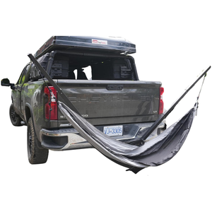 Soporte de Hamaca <span class=keywords><strong>Plegable</strong></span> para <span class=keywords><strong>Remolque</strong></span>, Soporte para Receptor de <span class=keywords><strong>Remolque</strong></span>, Todoterreno, Negro - Product Image 1