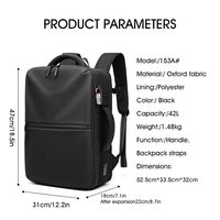 Nouveau Sac à Dos Tendance pour Homme, Sac à Dos pour Garçon, Sac à Dos pour Ordinateur Portable Antivol Personnalisable