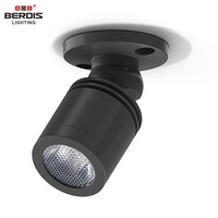 Lentille de montage en surface Dimmable Petite puissance Taille 1W 3W Mini 360 Projecteur inclinable