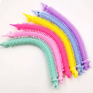 Multicolor Cartoon Unicorn Alpaca unicorn Toys Silicone Wristband Anti Stress <b>Bracelet</b> unicorn Soft Toy <b>Rope</b> Launcher - Product Image 6