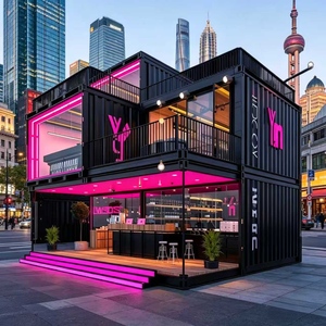 Casa Contenedor Prefabricada de 20 pies, Diseño Moderno Rectangular, Transpirable, Multiusos, para Uso en Villas y Hoteles, Modelo 3D, Garantía de 3 Años - Product Image 2