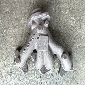 Collecteur d'échappement en fonte grise personnalisée Pièce de moulage en métal Moulage au sable - Product Image 4