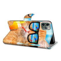 Coque de téléphone en cuir PU à motif imprimé personnalisé de dessin animé pour Google Pixel 7 pro 6A 5A 4A XL 7A