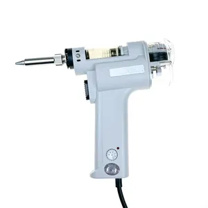 Desoldering Gun S-993A Conical Tip Single Air <b>Pump</b> Tin Remover Adjustable Temp 600mmHg Vacuum Horizontal Motor <b>Suction</b> - Product Image 2