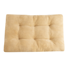 Suave lujo felpa corta redonda ultra cómoda forma de celosía lavable perro gato mascota cama cojín perro estera - Product Image 5