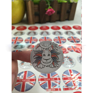 Haute qualité accepter <span class=keywords><strong>commande</strong></span> personnalisée et autocollant de dôme époxy en vinyle personnalisé - Product Image 2