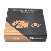 Vente chaude 16A Qualité Résine 16pc Set Box 57.2MM YAMEIYA 2-1/4 pouces TV-PRO Billard Pool Ball à vendre