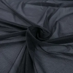 Hot Koop 100% Polyester Elastische Geweven Tricot Gebreide Smeltbare Interlining Fabrikant Voor Kleding Kleding Kleding