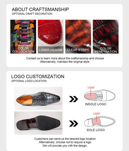 Stivaletti da Uomo Goodyear in Vera Pelle di <span class=keywords><strong>Coccodrillo</strong></span>, <span class=keywords><strong>Stivali</strong></span> alla Moda di Alta Qualità in Pelle di Alligatore per Uomo - Product Image 4