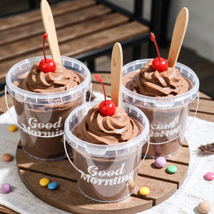 Cubos Herméticos para Alimentos al por Mayor con Tapa y Asa, Cubo Personalizado Vacío para Llevar Comida Recién Hecha en Hipermercados - Product Image 3