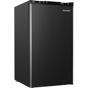 Mini réfrigérateur EUHOMY avec congélateur, 90 litres, réfrigérateur compact, porte simple, thermostat réglable, pose libre - Product Image 1