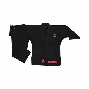 Uniformes de judo professionnels unisexes de 450 grammes en toile de coton 100% noire pour bébés et tout-petits, vêtements d'arts martiaux - Product Image 2