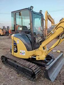 Komatsu รถตัก PC35มือสอง3.5ตันรถตีนตะขาบ PC35MR ขนาดเล็ก - Product Image 3