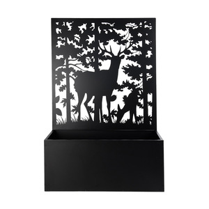 Esschert Design Birds Flowers Deers Pattern Wholesale Raised <strong>Trellis</strong> Garden Beds Climbing Plants Outdoor <strong>Planters</strong> <strong>Large</strong> - Product Image 6