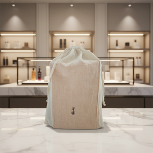 Sac à cordon en gaze Junkai avec logo personnalisé, impression sérigraphique, résistant aux chocs, service OEM, prix de gros, cadeau de fête en coton - Product Image 5