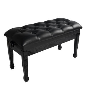 Yinyu DDP RTS SB027ม้านั่งเปียโนไม้หนังสีดำไม้แข็งปรับได้สำหรับนักเรียนเปียโน<span class=keywords><strong>ไฟฟ้า</strong></span>ยามาฮ่า - Product Image 1