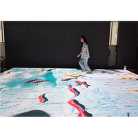 Écran d'affichage LED TOPvision 3D pour extérieur, stades, signalisation numérique, jeux vidéo, scènes, pistes de danse, murs d'affichage, panneaux publicitaires