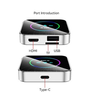 Android 13 Wireless 2G 16G/ 4G 32G <b>USB</b> <b>Type</b>-<b>C</b> TF Box Universal Travel Car <b>Adapter</b> Carplay - Product Image 2