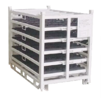 AOCHEN Étagère de garage réglable, peu encombrante, porte-outils de voiture, acier robuste, revêtement en poudre, transport sécurisé, support de pièces de voiture en métal