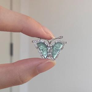 Pendentif Bouddha en jadéite bleue naturelle, argent pur S925 incrusté, collier Bouddha Maitreya, nouveau collier fin chinois - Product Image 3