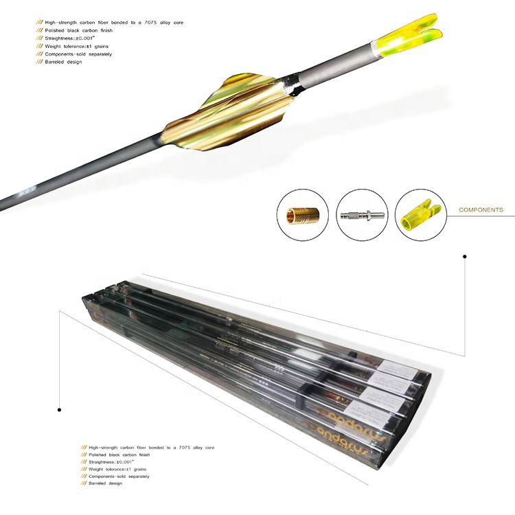 (アル10)アーチェリー用具(元値228,000円) アーチェリーX10 3.2mm 600スパインカーボンアルミニウムアロー