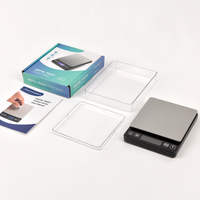 Balance de Cuisine Digitale pour Bijoux, Petit Format Économique, 500G/0.01G, Mini Balance de Poche Numérique