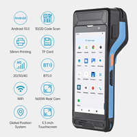 Dongji Star KC60S Android 13 5.5 ''4G Imprimante de tickets de restaurant Pos Pda Terminal de données mobile NFC
