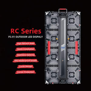 Pantalla de alto brillo y resolución, a todo Color pared de vídeo, decoración de placa Led, pared P3.91, pantalla Led de alquiler para interiores y exteriores - Product Image 3
