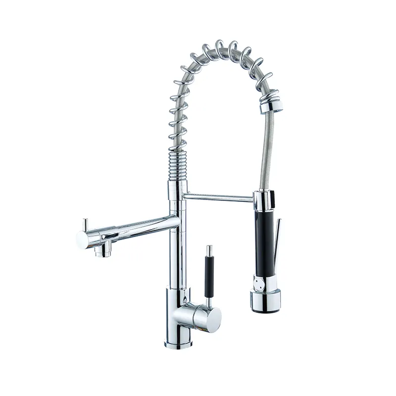 professional 304 Stainless Steel Pull Out faucet grifo agua top quality best price pull out kitchen mixer
