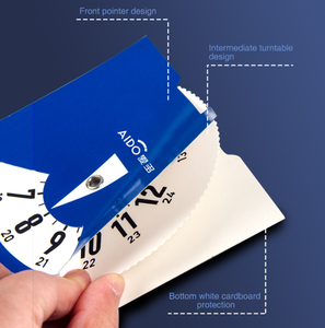 <span class=keywords><strong>Autocollant</strong></span> <span class=keywords><strong>de</strong></span> minuterie <span class=keywords><strong>de</strong></span> <span class=keywords><strong>stationnement</strong></span> en papier personnalisé Disques <span class=keywords><strong>de</strong></span> <span class=keywords><strong>stationnement</strong></span> <span class=keywords><strong>de</strong></span> voiture - Product Image 4