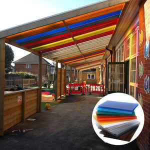 뜨거운 판매 현대 태양 시트 Pc 양각 채광창 루핑 폴리 카보네이트 중공 패널 온실 시트 - Product Image 6