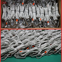 Corde en UHMWPE à 12 brins, tressable, creuse, pour élingue épissée, œil de fixation, boucle sans fin