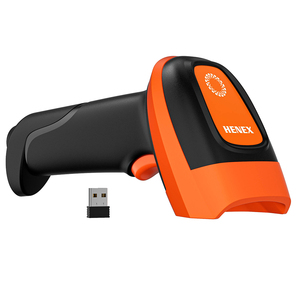 HENEX-Escáner de código de barras 1D/2D, lector de código <span class=keywords><strong>QR</strong></span> con Bluetooth 2,4G, USB, OCR, compatible con IOS y <span class=keywords><strong>Android</strong></span> - Product Image 5