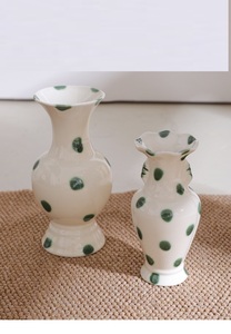 Jarrón de Cerámica Estilo Chino Nuevo MSH con Diseño de Arreglo Floral Vintage - Product Image 6