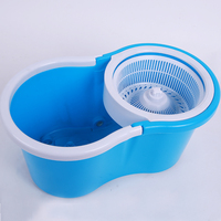 Ensemble de balai à eau en acier avec manche magique, balai rotatif à double entraînement à pression manuelle pour le nettoyage des sols domestiques
