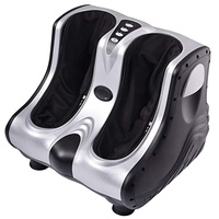 Masseur électrique pour pieds et mollets, chauffant, avec massage Shiatsu par pétrissage et roulement, appareil de spa pour jambes et pieds à domicile avec minuterie intelligente