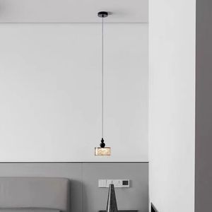 โคมไฟห้อยเพดานสไตล์อิตาลีสุดหรู ดีไซน์ทันสมัยแบบมินิมอล ระดับไฮเอนด์ สำหรับห้องนอน โถงทางเดิน บาร์ สร้างสรรค์และสง่างาม - Product Image 2