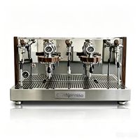 Cafetera Espresso Inteligente E61 de Acero Inoxidable, Cafetera Espresso Comercial Semiautomática para Automóvil